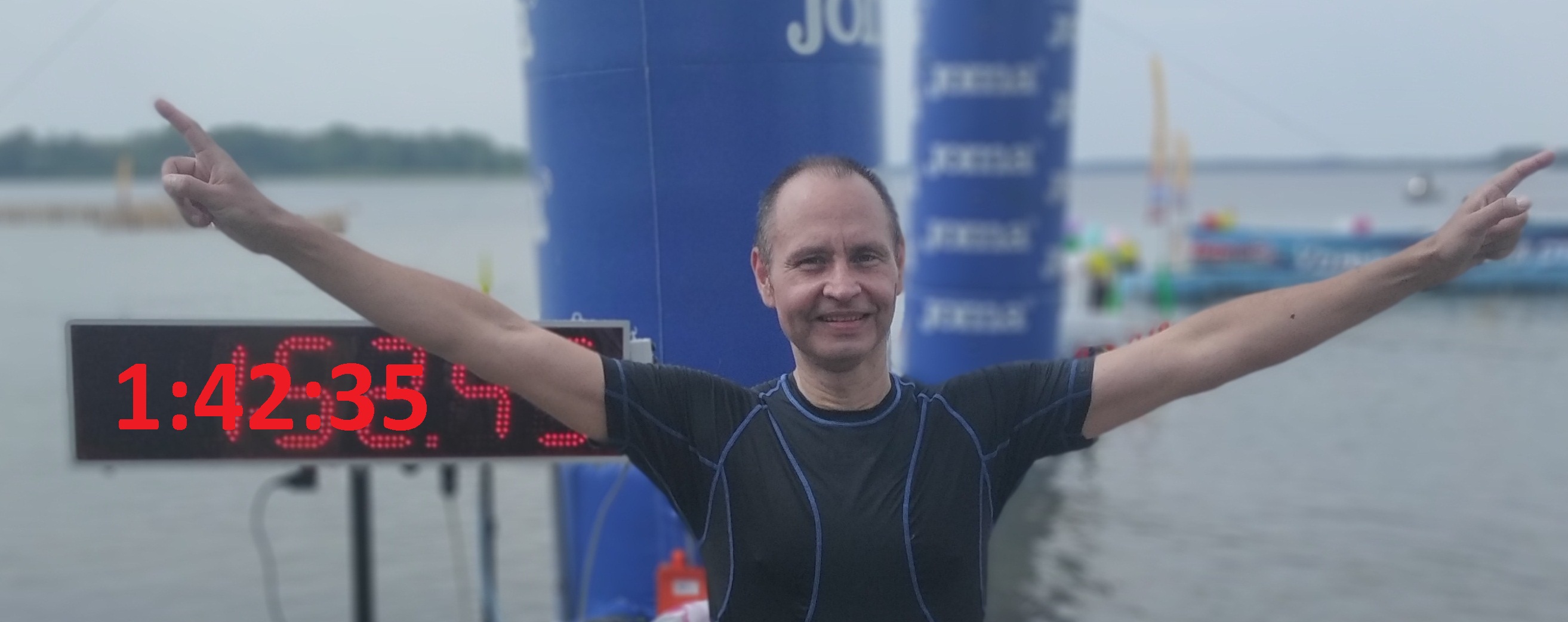 Водный забег озеро Мястро 2020 финиш Водный забег озеро Мястро 2020 финиш